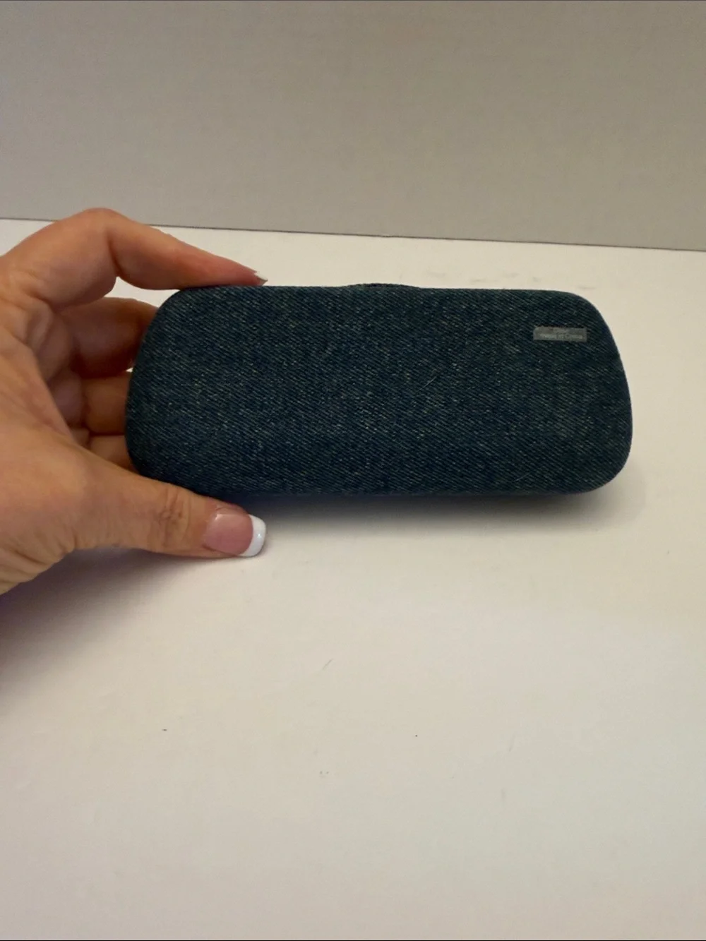 Harley-Davidson Denim Eyewear Case with Red Graphic